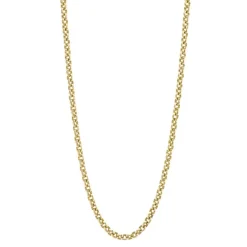 Cadena Oro 18K Eslabon Oval 8X6 60Cm