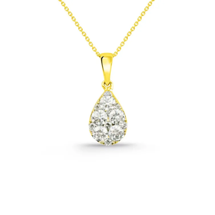 Colgante Diamantes Drop