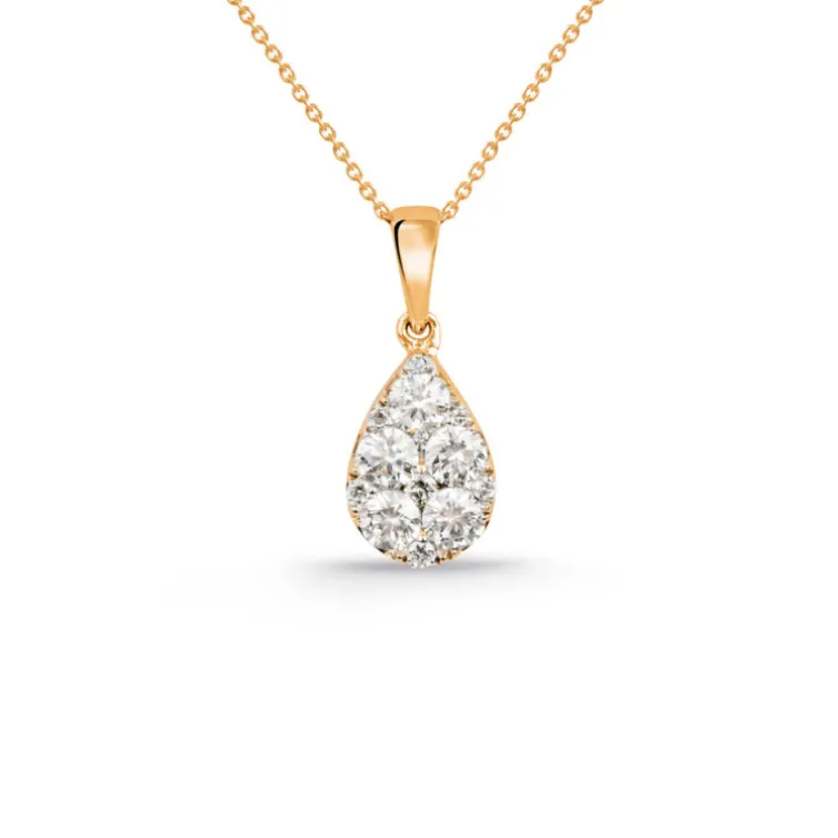 Colgante Diamantes Drop
