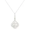 Colgante Diamantes Flor Arabesq