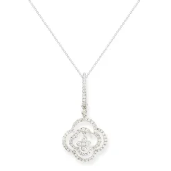 Colgante Diamantes Flor Arabesq