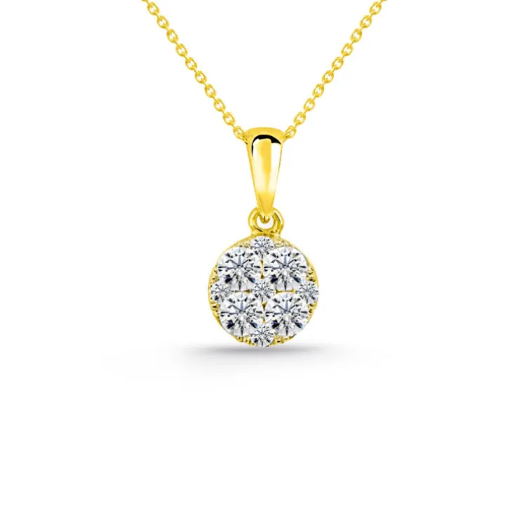 Colgante Diamantes Gardenia 0.48