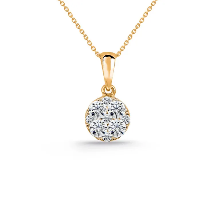 Colgante Diamantes Gardenia 0.48