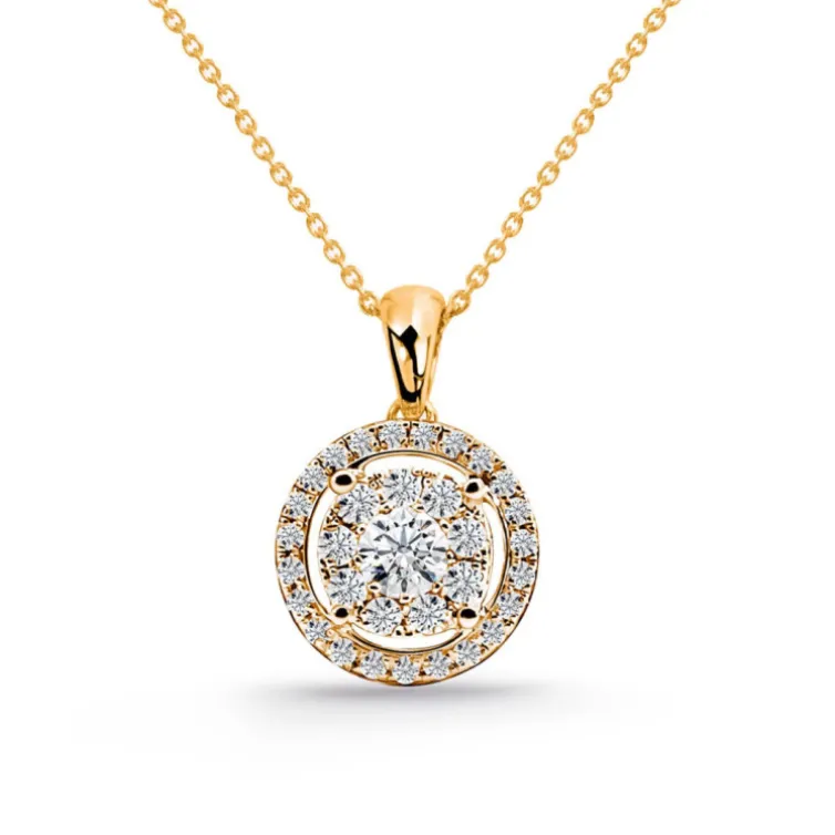 Colgante Diamantes Rosetón Spot