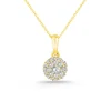 Colgante Diamantes Style 0.32 Oro Amarillo Pureza