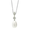 Colgante Diamantes Y Perla Pearls Lady