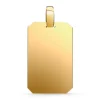 Colgante Militar Hombre Urban Octogono oro macizo