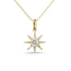 Colgante Oro Estrella Mini Details