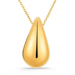 Colgante Oro Gota 29mm Nochentera