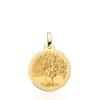 Colgante Árbol de la Vida Medalla 18Mm Oro 18K