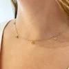Collar Colgantes Piedras Peridoto Verde Trillon