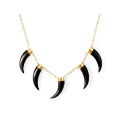 Collar Colmillos Corazón Salvaje