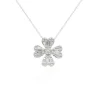 Collar De Diamantes Trebol