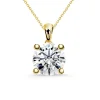 Collar Diamante Nancy 0.55-1.00Ct Solitario Oro Amarillo