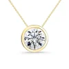 Collar Diamante Sharon 0.55-1.00Ct Solitario Oro Amarillo