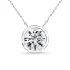 Collar Diamante Sharon 0.55-1.00Ct Solitario Oro Blanco