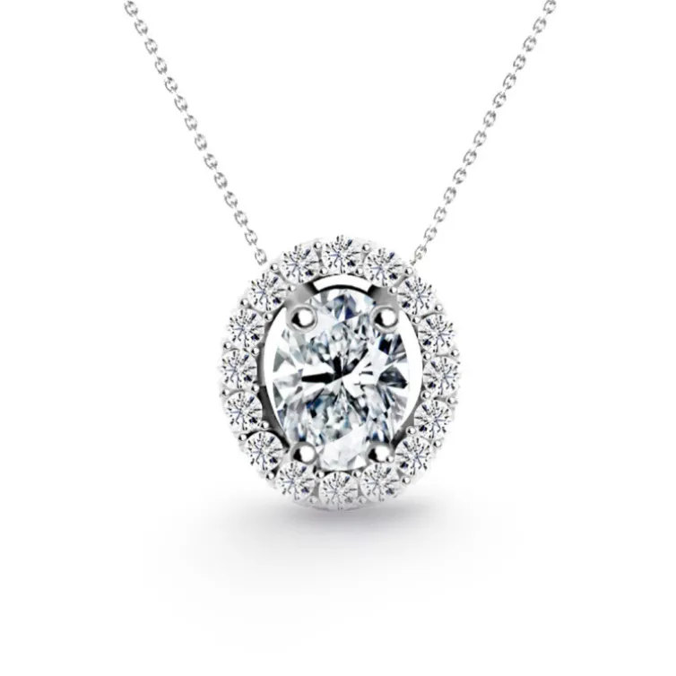 Collar Diamantes Angie talla Oval 0.33
