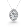 Collar Diamantes Angie talla Marquise 0.31