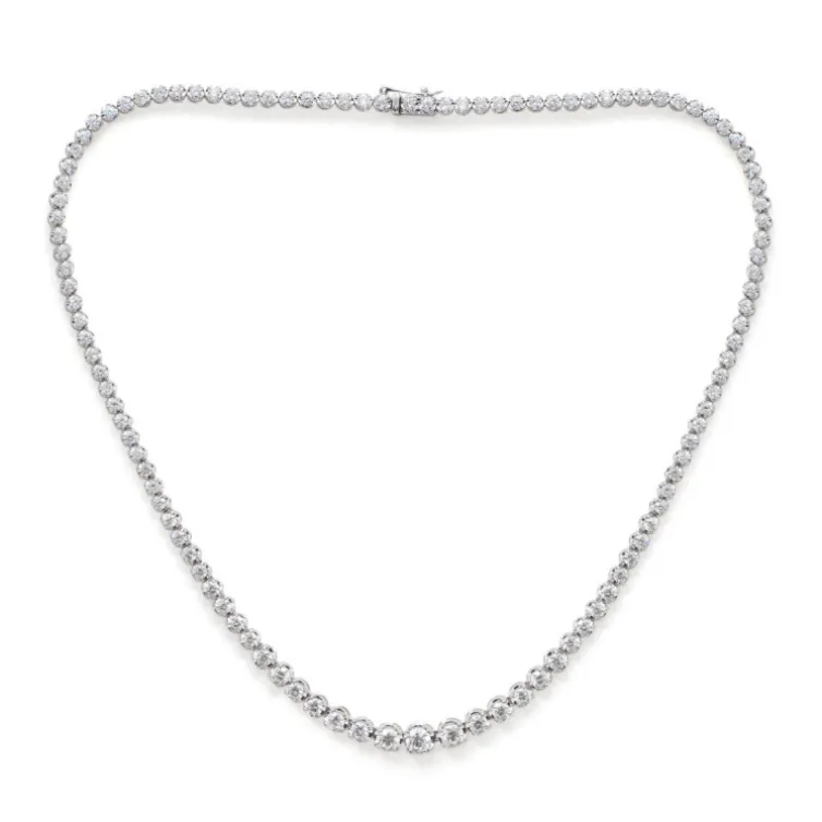 Collar Diamantes 10ct Riviere Decrease