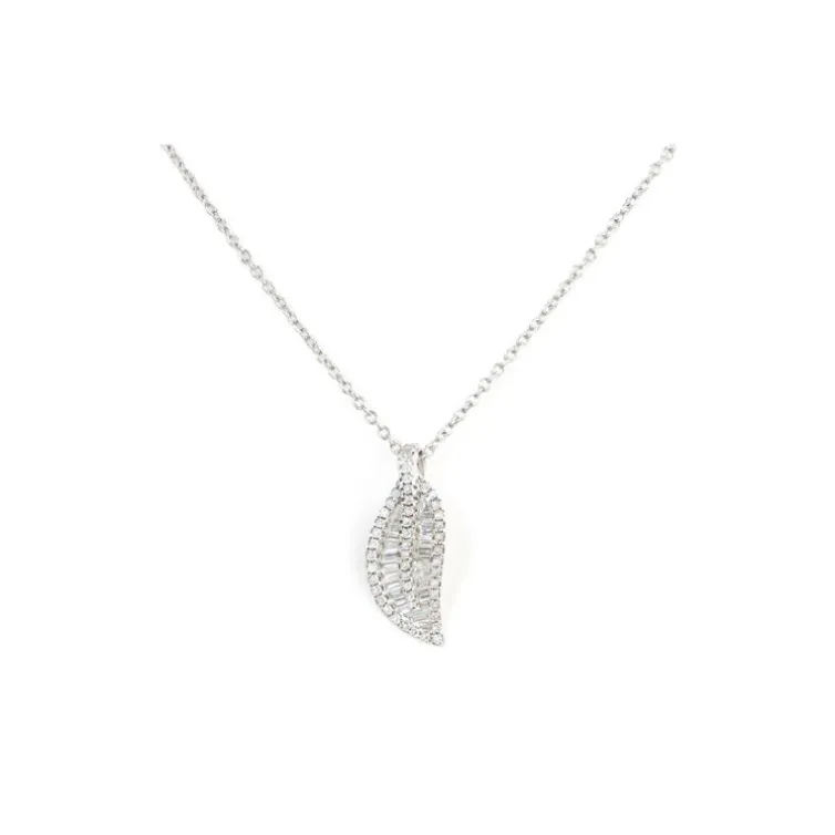 Collar Diamantes Diamond Leaf