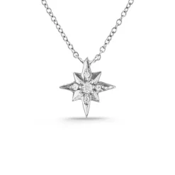 Collar Diamantes Estrella Fugaz Little Details