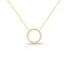 Collar Oro Aro Mini Details