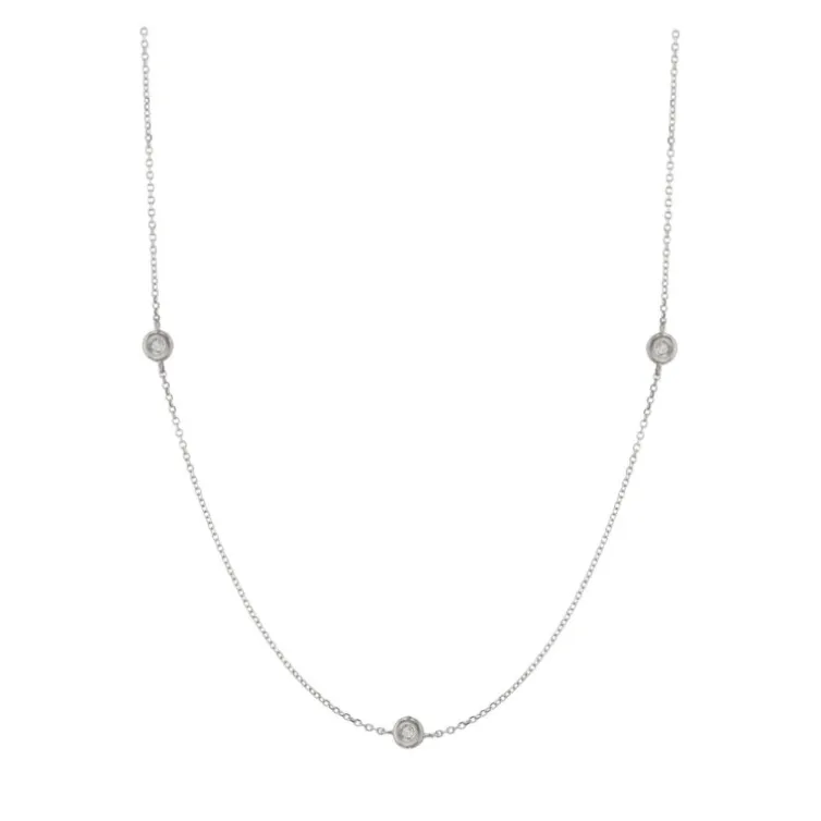 Collar Oro Diamantes Spot