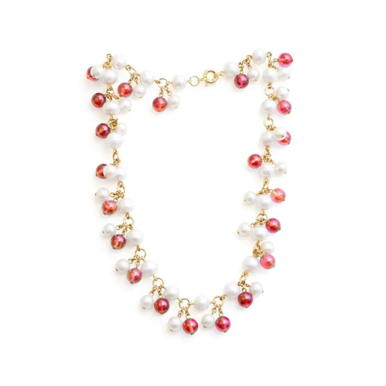 Collar Pearls Lady