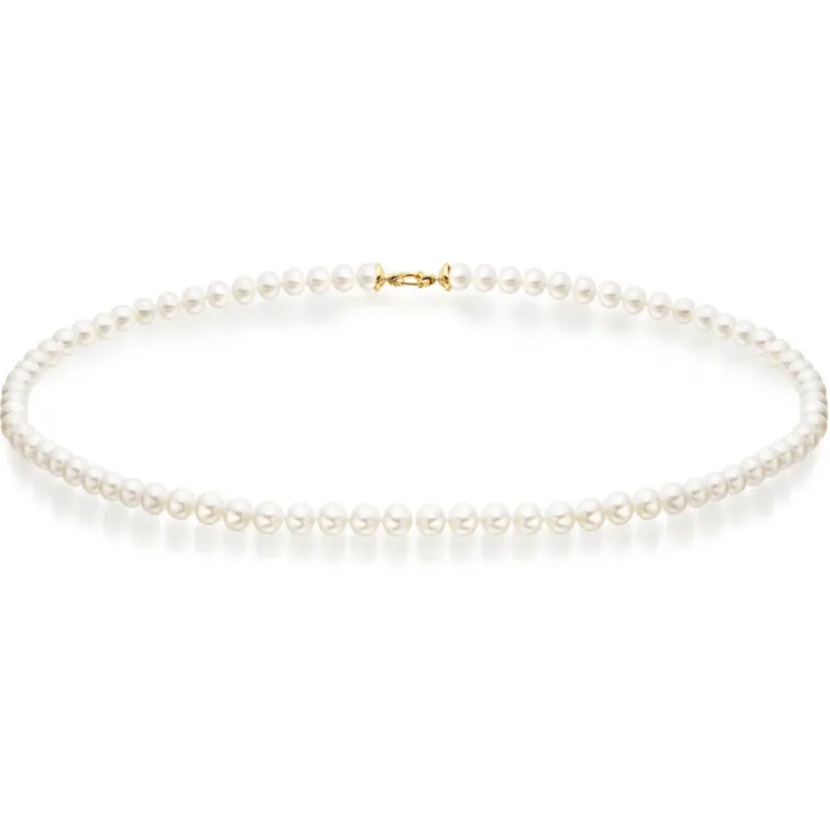 Collar Perlas 5-5.5mm Natural Cultivadas