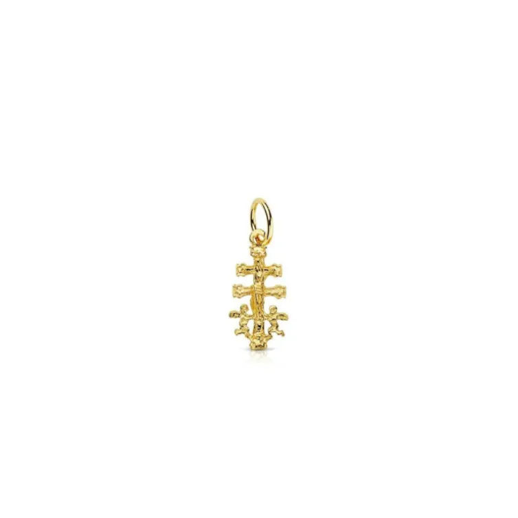 Cruz de Caravaca Oro 18K 19x9mm