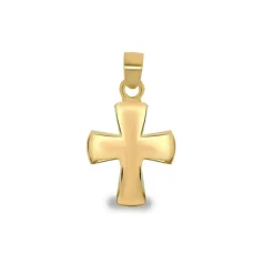 Cruz Oro Amarillo Pequeña 19x12 Templaria