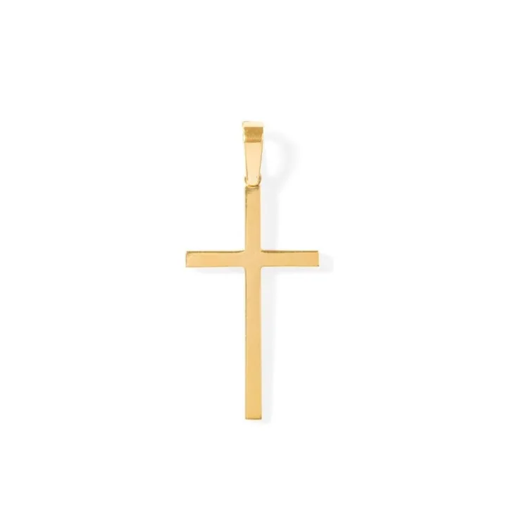 Cruz Oro Catholic Sign