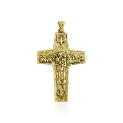 Cruz Oro El Buen Pastor S