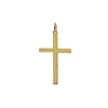 Cruz Oro Lisa Maciza Palo L 20x13mm