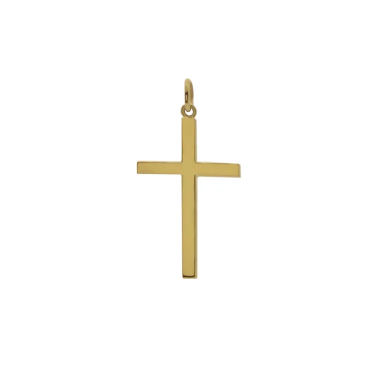 Cruz Oro Lisa Maciza Palo M