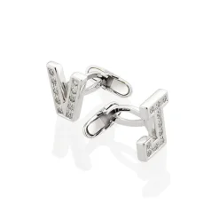 Gemelos De Oro Y Diamantes Initials