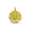 Medalla Cristo de Limpias Oro 18K
