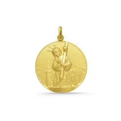 Medalla Jesús del Gran Poder Oro 18K