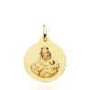 Medalla 20Mm Virgen Del Carmen 18K