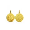 Medalla San Benito Viejo Oro 18K