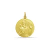 Medalla San Francico de Paula Oro 18K