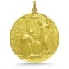 Medalla San Gabriel Oro 18K