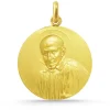 Medalla San Vicente de Paul Oro 18K