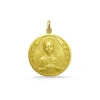 Medalla Santa Gema Oro 18K