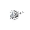 Pendiente de Diamante Hombre 0.20-0.50ct Talla Brillante Jackie Oro Blanco