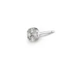 Pendiente Diamantes Piercing Gardenia 0.19 Dormilona Oro Blanco