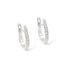 Pendientes Aro Diamantes Oval