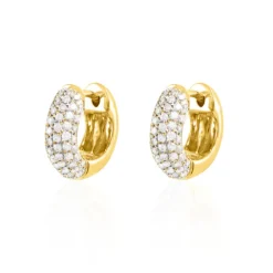 Pendientes Aro Diamantes Diamond Classic