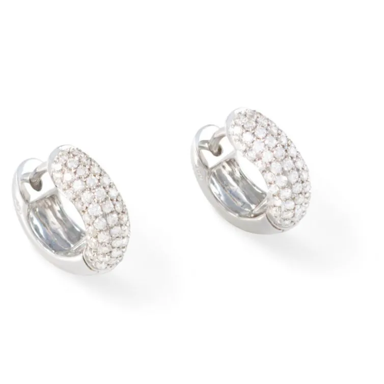 Pendientes Aro Diamantes Diamond Classic
