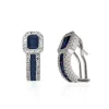 Pendientes Aro Zafiro Diamond Color